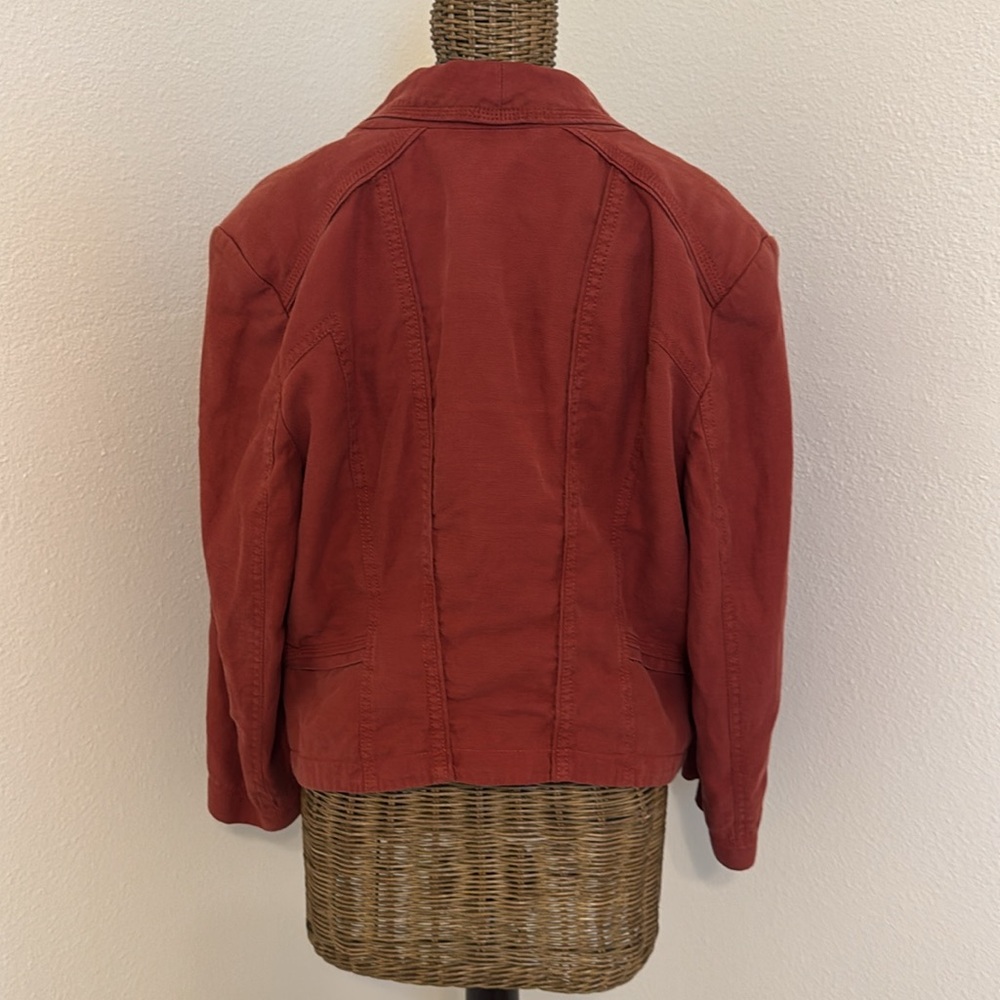 WHBM Draped Single-Button Jacket 14 - Picture 6 of 11